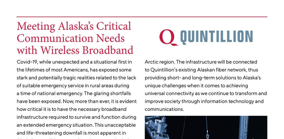 Screenshot of Meeting Alaska’s Critical Communication Needs with Wireless Broadband