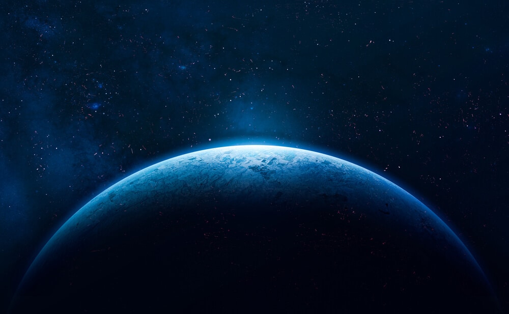 View of earth from HiLDA Ground Station